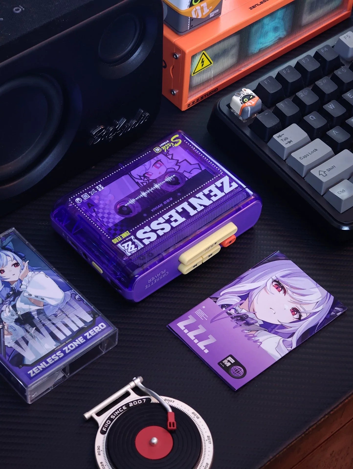 Zenless Zone Zero: Reproductor de casetes, música retro, reproductor de casetes portátil