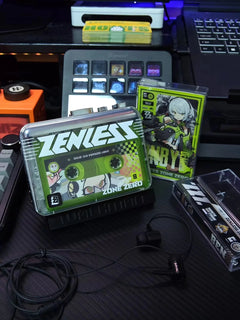 Zenless Zone Zero Inspired JL Cassette Player | Transparent Portable Tape Player with Bluetooth 5.4 - KSS ANIME