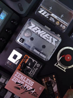 Zenless Zone Zero Inspired JL Cassette Player | Transparent Portable Tape Player with Bluetooth 5.4 - KSS ANIME