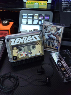 Zenless Zone Zero Inspired JL Cassette Player | Transparent Portable Tape Player with Bluetooth 5.4 - KSS ANIME