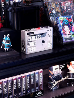 Lecteur de cassettes Zenless Zone Zero, musique rétro, lecteur de cassettes portable