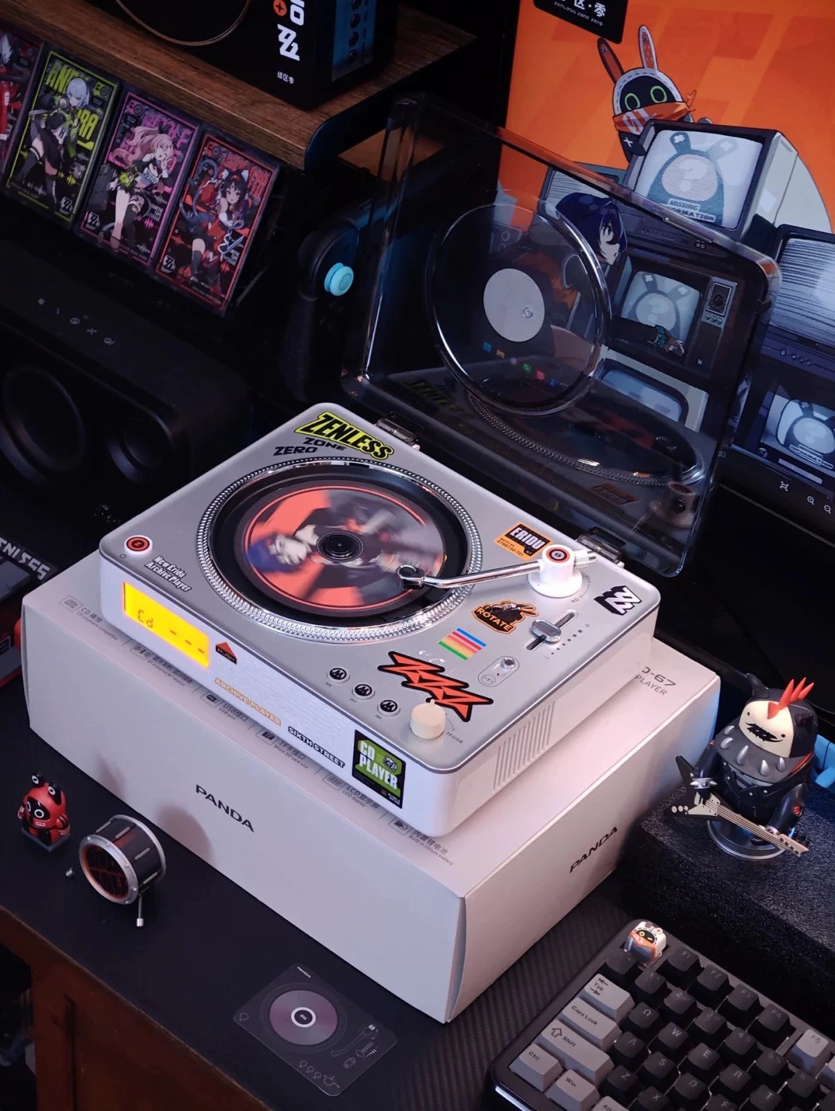 Zenless Zone Zero Inspired P67-MK Hi-Fi CD Player | Retro Portable Music Player - KSS ANIMEZenless Zone Zero Inspired P67-MK Hi-Fi CD Player | Retro Portable Music Player
