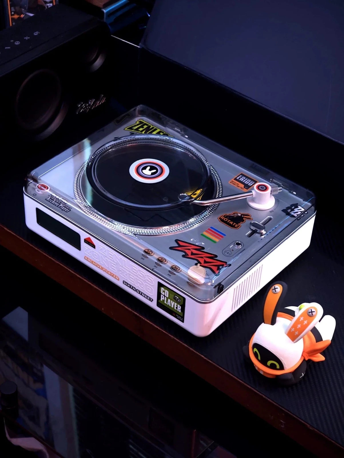 Zenless Zone Zero Inspired P67-MK Hi-Fi CD Player | Retro Portable Music Player - KSS ANIMEZenless Zone Zero Inspired P67-MK Hi-Fi CD Player | Retro Portable Music Player
