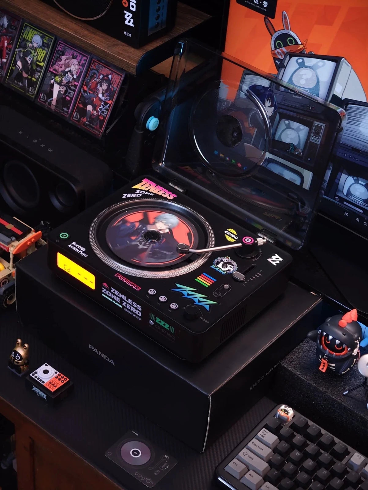 Zenless Zone Zero Inspired P67-MK Hi-Fi CD Player | Retro Portable Music Player - KSS ANIMEZenless Zone Zero Inspired P67-MK Hi-Fi CD Player | Retro Portable Music Player