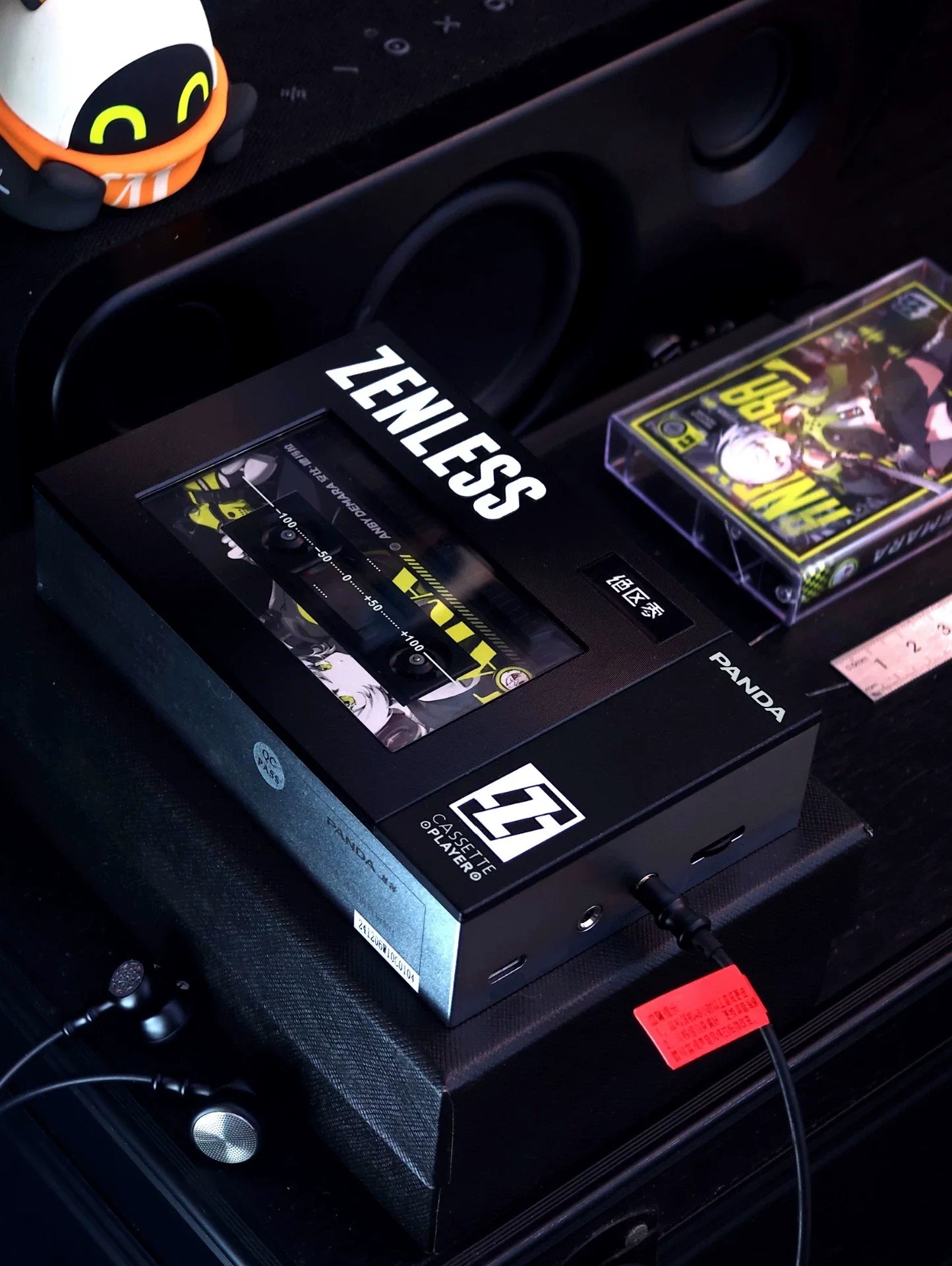 Zenless Zone Zero: Reproductor de casetes, música retro, reproductor de casetes portátil