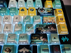 Zenless Zone Zero Keycap Set | Hoshimi Miyabi 122-Key PBT Custom Keyboard Keycaps - KSS ANIMEZenless Zone Zero Keycap Set | Hoshimi Miyabi 122-Key PBT Custom Keyboard Keycaps
