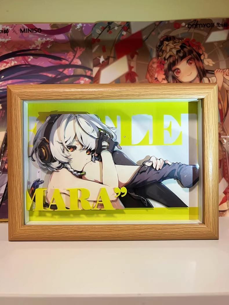Zenless Zone Zero Mindscape Cinema Art 3/6 Handmade 3D Painting Zhuyuan, Lycaon , Miyabi , Anby , Astro Yao , Evelyn - KSS ANIMEZenless Zone Zero Mindscape Cinema Art 3/6 Handmade 3D Painting Zhuyuan, Lycaon , Miyabi , Anby , Astro Yao , Evelyn