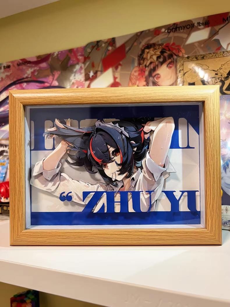 Zenless Zone Zero Mindscape Cinema Art 3/6 Handmade 3D Painting Zhuyuan, Lycaon , Miyabi , Anby , Astro Yao , Evelyn - KSS ANIMEZenless Zone Zero Mindscape Cinema Art 3/6 Handmade 3D Painting Zhuyuan, Lycaon , Miyabi , Anby , Astro Yao , Evelyn