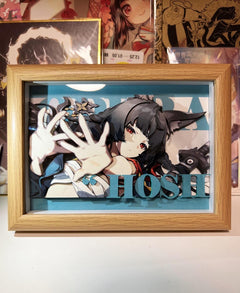 Zenless Zone Zero Mindscape Cinema Art 3/6 Handmade 3D Painting Zhuyuan, Lycaon , Miyabi , Anby , Astro Yao , Evelyn - KSS ANIMEZenless Zone Zero Mindscape Cinema Art 3/6 Handmade 3D Painting Zhuyuan, Lycaon , Miyabi , Anby , Astro Yao , Evelyn