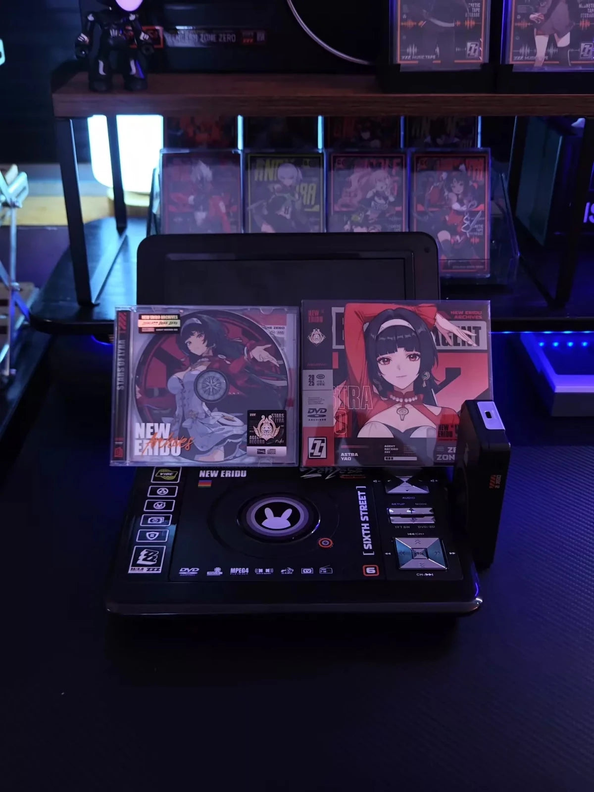 Zenless Zone Zero Portable DVD Player | 11-Inch & 13-Inch CD/DVD Player - KSS ANIME