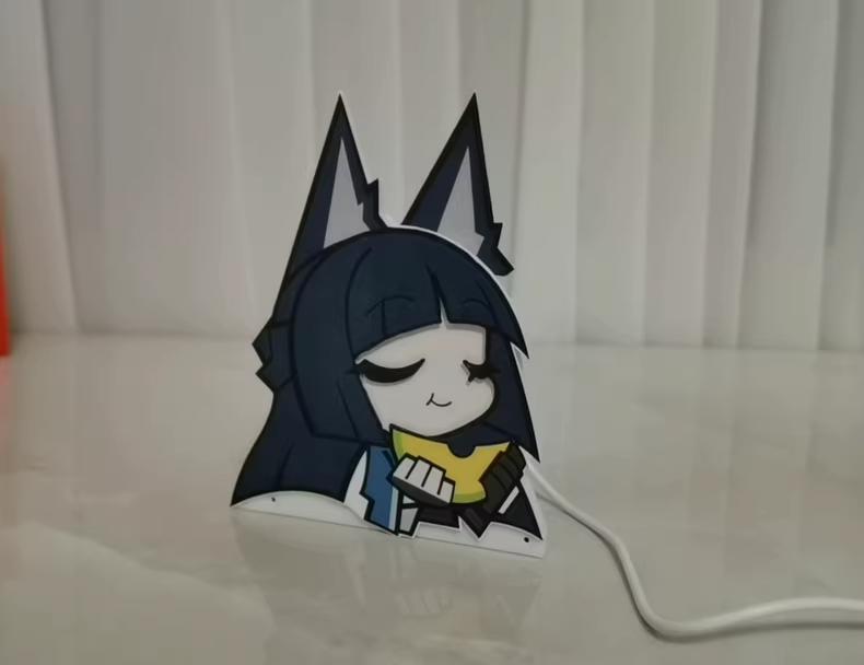 ZZZ Hoshimi Miyabi Watermelon Chibi Ornament - KSS ANIMEZZZ Hoshimi Miyabi Watermelon Chibi Ornament